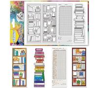 CHGCRAFT Sello Transparente para Libros y Registros de Lectura, Silicona para Bricolaje, Álbumes de Recortes, Decoración de Álbumes de Fotos, 4.3 x 6.3