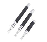 ChgImposs Juego de 3 soportes magnéticos escalables para puntas de taladro, 80/120/140 mm, adaptador de barra de extensión, adaptador de barra de guía de broca