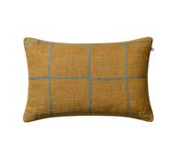 Chhatwal & Jonsson Funda de cojín Chakra 40x60 cm Khaki-heaven blue