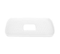 CHHELIHL Bandeja de tanque de inodoro de silicona, estante de baño antideslizante Universal, soporte de almacenamiento de tanque de inodoro sin perforación para artículo de tocador de (Blanca)