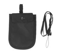 CHHELIHL Cartera de sujetador para mujer, bolsa oculta para dinero de viaje, tela de nailon lavable impermeable, soporte seguro para tarjetas de crédito, diseño ligero y compacto