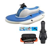 CHHMAELOVE Kit de Moto acuática Inflable de Verano con Motor de 500 W/700 W, Bolsa de Almacenamiento para asa de Buceo y propulsor, 130/160 min de Uso, Capacidad máxima de Carga: 220 kg 700WPRO16A