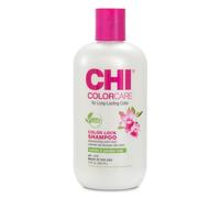 CHI - ColorCare - Champú Color Lock - 355 ml | Atrapa el color y repone la humedad para el cabello teñido, sulfato, parabenos y libre de crueldad animal