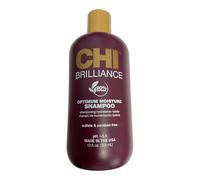 CHI Deep Brilliance Optimum Moisture Champú hidratante óptimo | Rizos Hidratados | Cabello Rizado | Sin sulfato, sin glute, ingredientes naturales | 355 ml