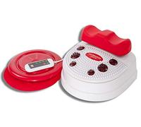 chi-enterprise Vitalstar aparato de chi-masaje por infrarrojos I Relajación de 10 pasos I incl. Temporizador, mando a distancia a. Twister (plato giratorio)