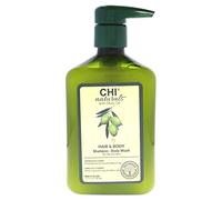 CHI Olive Organics Hair & Body Shampoo Body Wash (For Hair and Skin) 340ml