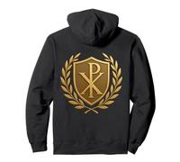 Chi Rho: símbolos católicos cristianos Sudadera con Capucha