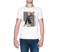 Chiaki Nanami - Super Danganronpa 2 Blanca Hombre Camiseta White Men's T-Shirt tee