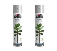 Chianese Cifo - Spray abrillantador para globos y plantas, 2 unidades de 750 ml, brillante profesional antioxidante para arreglos de látex, globos y plantas verdes de apartamento