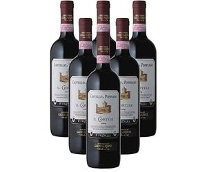 Chianti Colli Fiorentini DOCG Il Cortile Castello di Poppiano (6 botellas 75 cl.)