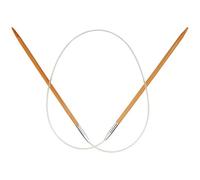 ChiaoGoo Aguja Circular Bambú Pátina 60 cm 3,50 mm para Tejer