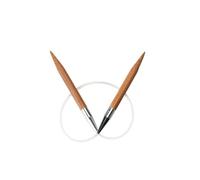 ChiaoGoo Aguja Circular de Bambú Pátina 23 cm 2,50 mm para Labores de Punto 1 unidad
