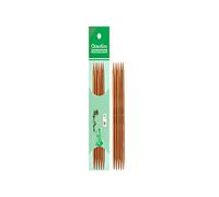 ChiaoGoo Agujas de Doble Punta de Bambú Patina para Calcetines 15 cm y 3,25 mm 1 unidad