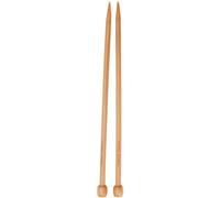 Aguja de tejer ChiaoGoo marr n, tama o 11 (EE. UU.) (8 mm)