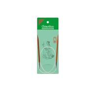 Aguja circular ChiaoGoo de bambú, 60 cm, 5,50 mm, pátina, 1 unidad