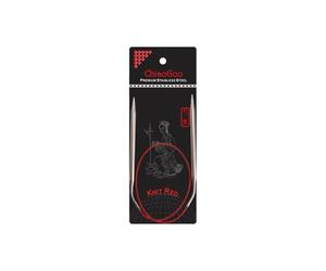ChiaoGoo Knit RED circular needle 60cm 3.25mm - 1pc