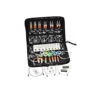 Juego de puntas de bambú entrelazadas ChiaoGoo Spin de 13 cm (2,75-5,00 mm) - 1 unidad