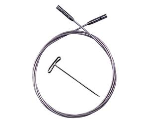 ChiaoGoo SWIV360 - Cable intercambiable (35,56 cm), color plateado
