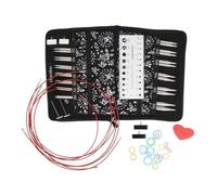 Juego de agujas intermedias ChiaoGoo TWIST Lace de 13 cm y 2,75-5,00 mm (1 unidad)