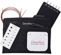 Juego de agujas intermedias ChiaoGoo TWIST Lace de 13 cm y 1,50-2,50 mm (1 unidad)