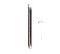 Agujas entrelazadas ChiaoGoo TWIST Lace de 8 cm y 3,00 mm - 1 unidad