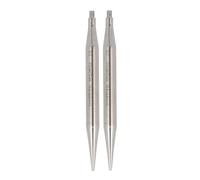 ChiaoGoo TWIST Lace Puntas de Aguja Intercambiables de Acero Inoxidable 8 cm 6,50 mm Plateado 1 unidad