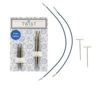 Paquete combinado de encaje corto TWIST de ChiaoGoo, 5+8 cm, 5,00 mm, 1 unidad