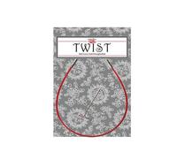 Cable ChiaoGoo Twist RED de 20 cm de largo - 1 unidad