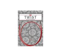 Cable mini ChiaoGoo Twist RED de 35 cm - 1 unidad