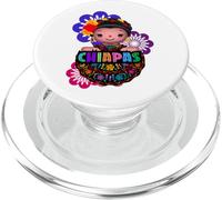 Chiapas Muñeca Lelé Maria Handmade Mexicans Artesanal Mexico PopSockets PopGrip para MagSafe