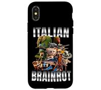 CHIAPPETTE SPAZIALI ORIGINAL ITALIANO BRAINROT TODOS LOS PERSONAJES Carcasa para iPhone X/XS