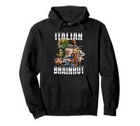 CHIAPPETTE SPAZIALI ORIGINAL ITALIANO BRAINROT TODOS LOS PERSONAJES Sudadera con Capucha