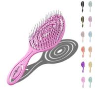 CHIARA AMBRA Cepillo Pelo Antirotura Ecológico - Cepillo Pelo Antitirones para Cabello Grueso y Rizado - Peine Antitirones - Hair Brush
