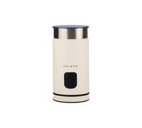 CHiATO milkPLAY Espumador de leche eléctrico y cuchara de leche - espumador de leche 4 en 1 y calentador de leche para espuma fría, matcha, cacao y latte macchiato (blanco)