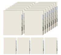 chiazllta 120 divisores de carpeta de planificación patrimonial con pestaña para cartera de planificación patrimonial, carpeta de 3 anillas, planificador de vida útil, divisor de índice, organizará