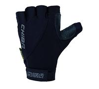 Chiba Argon Premium II - Guantes para Silla de Ruedas, Color Negro, XL