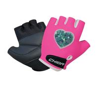 Chiba Cool Kids 2020 Children's Cycling Gloves Short Pink