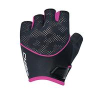 Chiba Gel Guantes para mujer Black/Pink M