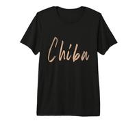 Chiba Japón Diseño Elegante Vintage Camiseta Premium