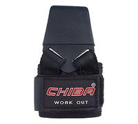 Chiba Lifting Straps Powerhook (Black) Lifting Straps Powerhook (Black), Unisex Adulto, Black, One Size