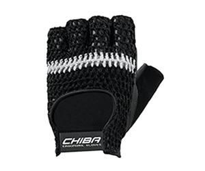Chiba Unisex Athletic Guantes Black/White L