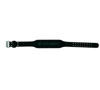 Chiba Unisex Cinturón de cuero Black/Black 3XL
