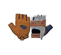 Chiba Unisex Retro Guantes Beige/Brown XL