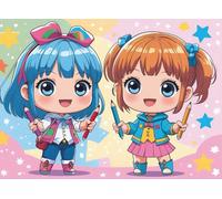 Chibi Cuties Sketchbook: Adorable Anime-Inspired Drawing Book for Kids & Beginners to Create Their Own Chibi Characters