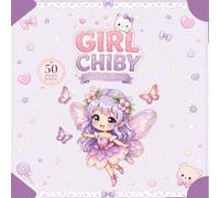 Chibi Fantasy Girls Coloring Book: Cute Anime-Inspired Fantasy Coloring Pages