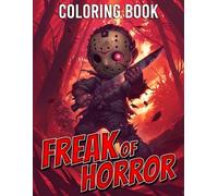 Chibi Freak Of Horror Coloring Book: Adorable Creepy Coloring Pages with Tiny Spooky Villains, Cute Scary Scenes, and Fun Halloween Vibes for Adults Relaxation