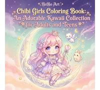Chibi Girls Coloring Book: An Adorable Kawaii Collection for Adults and Teens: 50 Cute Anime Chibi Girl Illustrations Featuring Fantasy, Seasonal, ... and Cozy Scenes with Medium Detail Designs