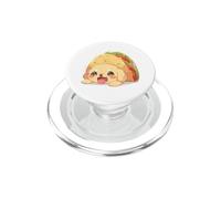 Chibi Golden Retriever Dentro de un Taco Kawaii Lindo Divertido Perro PopSockets PopGrip para MagSafe
