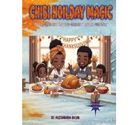 Chibi Holiday Magic: Fall & Winter Coloring Book - African American Chibi Style