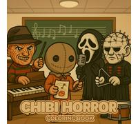 Chibi Horror Coloring Book: 50 Cute and Creepy Trick-or-Treat Scenes with Mischievous Ghosts, Masked Pranksters, and Candy-Hungry Monsters - A Playful ... Gift for Teens, Adults, and Spooky Fun Lovers
